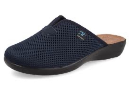 Fly flot navy mesh mule - navy,