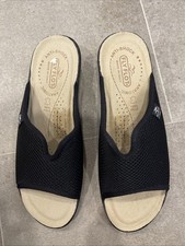 Fly Flot Black Mesh Sandals