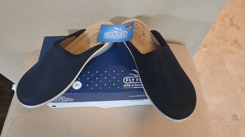New box fly flot mules - w/box,