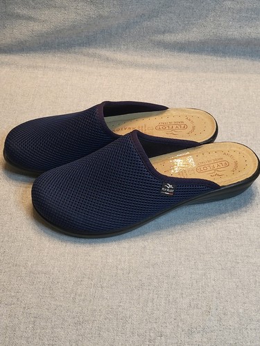 Fly flot mules blue - fly, mesh