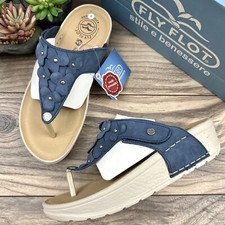 NIB Fly Flot Suede Flower