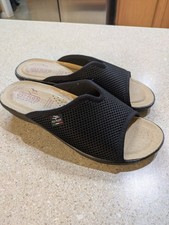 Black Fly Flot Mesh Slide