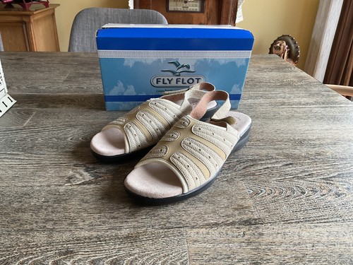 Fly flot newport beige 42 - flot, beige,